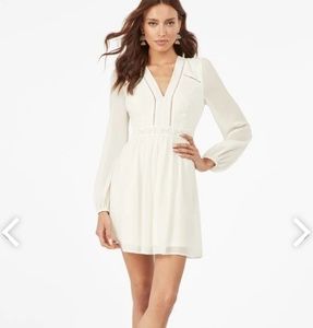 JustFab White Dress